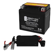 MIGHTY MAX BATTERY YTZ7S Battery Replaces GS Yuasa Motorcycle Yamaha R6 With 12V 1Amp Chrgr MAX3904130
